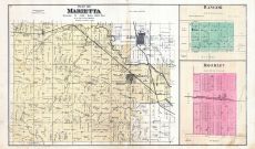 Marietta, Bangor, Bromley, Marshall County 1885